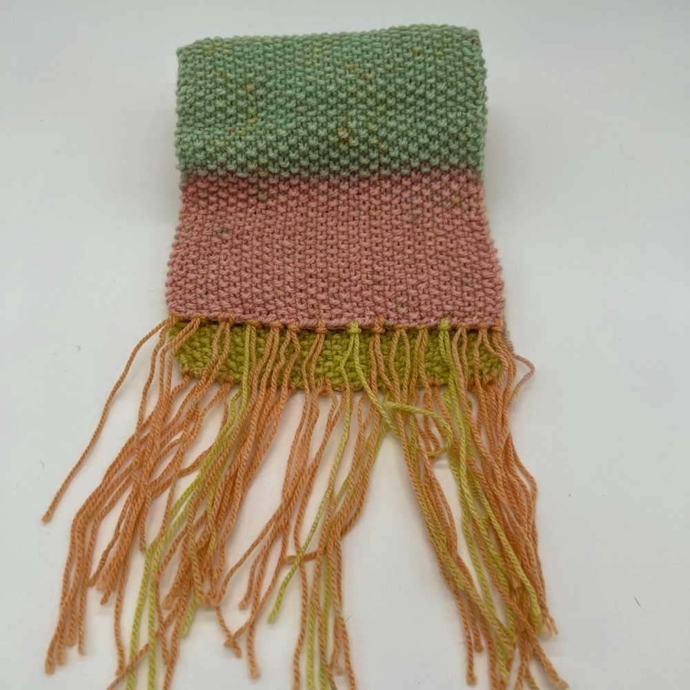 Scarf/Neck warmer - hand knit new NWOT